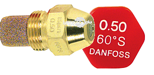 Öl-Brennerdüse Danfoss 0,50/60°S
